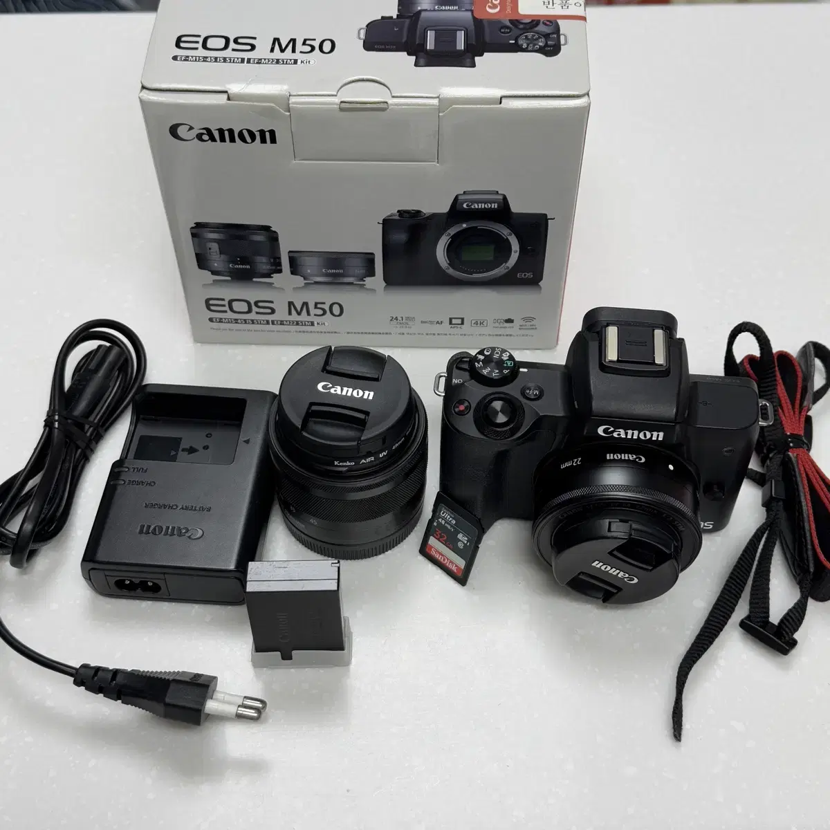 캐논 eos m50 더블렌즈